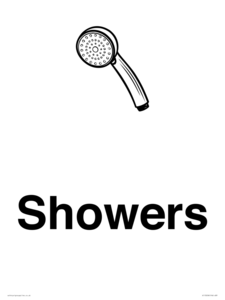 Dementia Showers sign